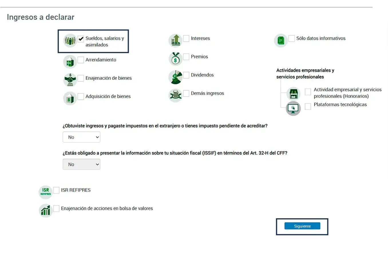 Tutorial declaración anual de personas físicas
